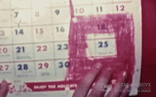Excited Christmas Day GIF by Texas Archive of the Moving Image