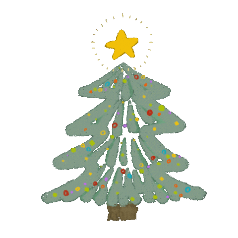 Christmas Star Sticker