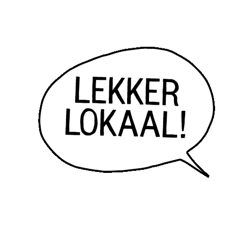 Ballon Lokaal Sticker by Fruitslagers