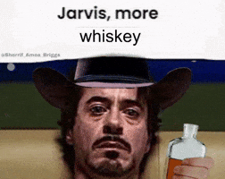 Jarvis More Alcohol GIF