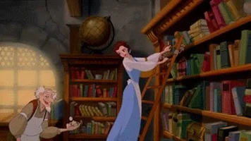  books beauty and the beast GIF