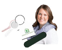 Aspen Leaf Realty Sticker