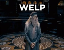 harry potter i give up GIF