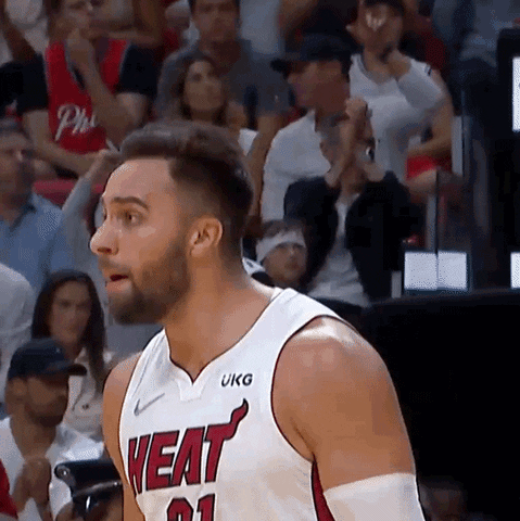 Come On Reaction GIF by Miami HEAT