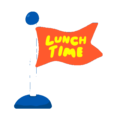 Flag Lunch Sticker