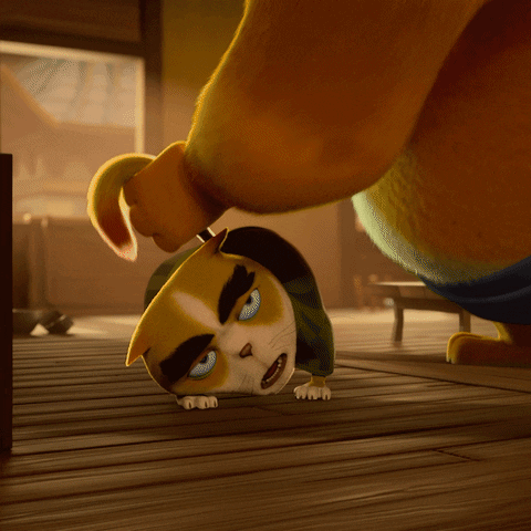 Cat Animation GIF by Paws of Fury: The Legend of Hank