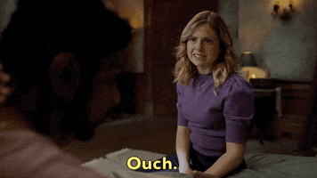 That Hurts Rose Mciver GIF by CBS