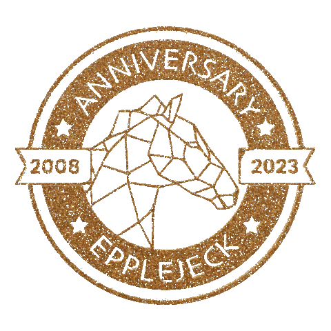 Anniversary Jubileum Sticker by Epplejeck Horse & Rider Superstores