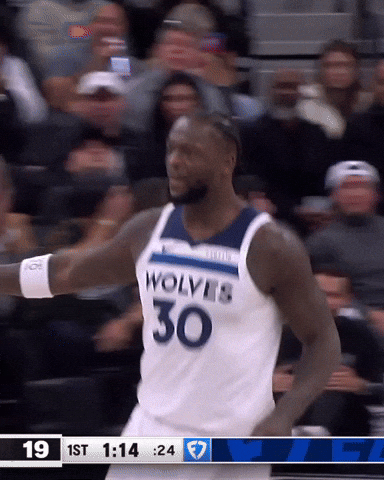 Nba Juliusrandle GIF by Minnesota Timberwolves