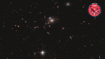 Shining Deep Space GIF by ESA/Hubble Space Telescope