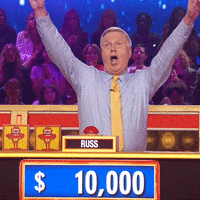 Happy Game Show GIF by ABC Network - Find & Share on GIPHY