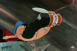 Eating Healthy Popeye The Sailor Man GIF by Boomerang Official