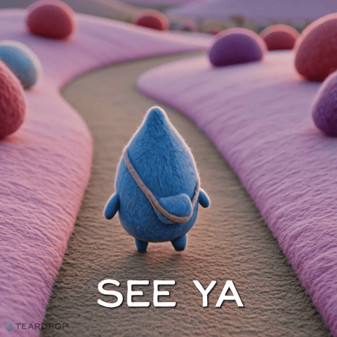See Ya Goodbye GIF by Teardrop