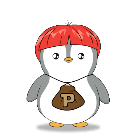 Penguin No Sticker by Pudgy Penguins