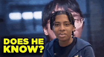 Does He Know GIF