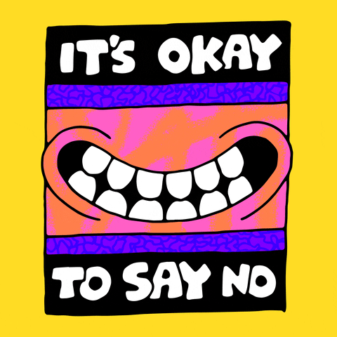 Say No Its Okay GIF by INTO ACTION