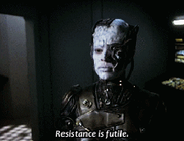 Giphy - star trek borg GIF
