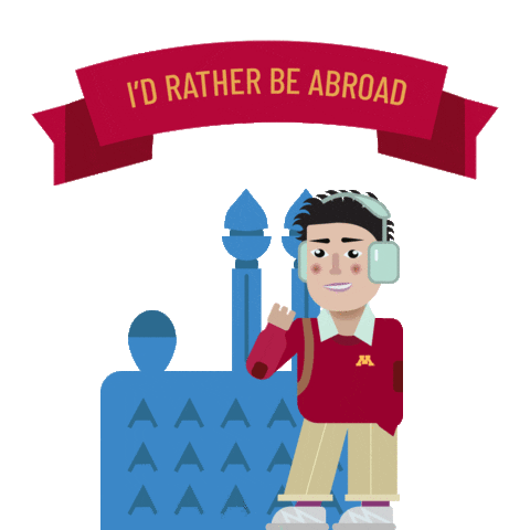 University Of Minnesota Sticker by UMN Abroad