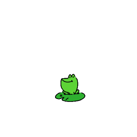 Frog Sticker