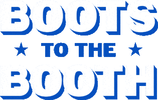 Vote Voting Sticker by Boots to the Booth