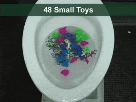 48 small toys