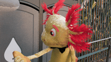 Shocked Puppet GIF by Aquarium of the Pacific