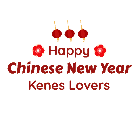 Chinese New Years Celebration Sticker by kenesfood