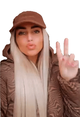 Peace Out Kiss Sticker by tybas-dance