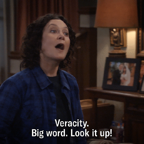 Look It Up Sara Gilbert GIF by ABC Network