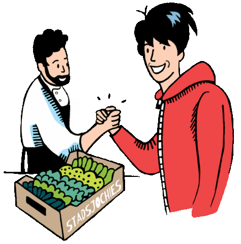 Stadsjochies Sticker