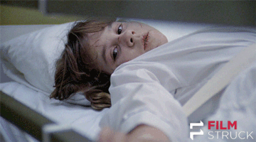 Staring The Exorcist GIF by FilmStruck