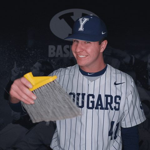 Clean Sweep Sport GIF by BYU Cougars