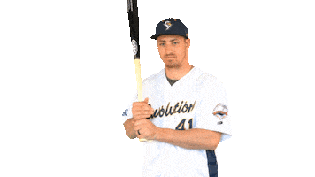 Baseball Swing Sticker by York Revolution