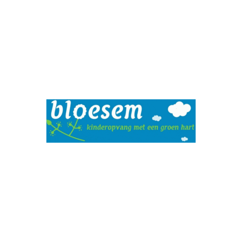 Bloesem kinderopvang Sticker