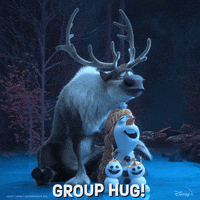 Group Hug Love GIF by Disney+