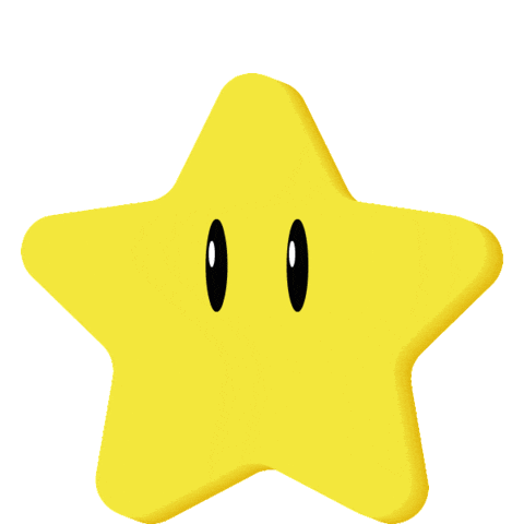 Cartoon Star Sticker