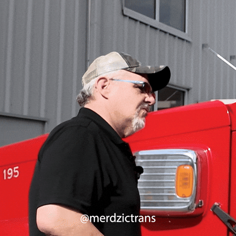 Trucker Uncle Rob GIF by Merdzic Transportation Services, Inc.
