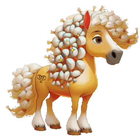 Haflinger Sticker by Glamour by Reitsport SIBO