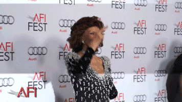 Red Carpet Reaction GIF by American Film Institute