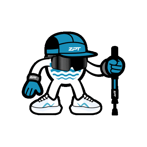 Hiking Trekking Sticker by ZEROPOINTTRAIL