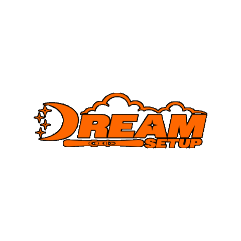 Dreamsetup Sticker by Ski Town All-Stars