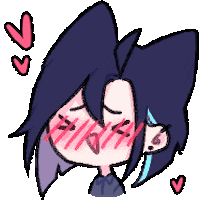 Embarrassed In Love Sticker