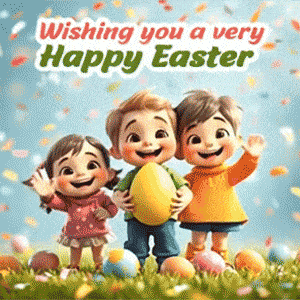 Easter Eggs Celebration GIF by FirstCry Parenting