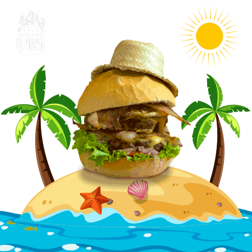 La Brasa Burger Sticker