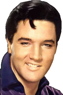 Happy Elvis Presley Sticker