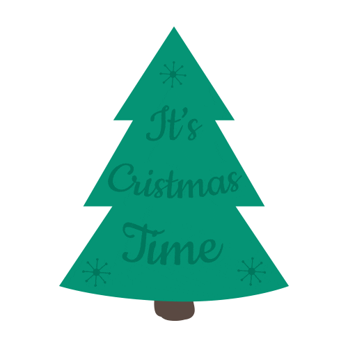 New Year Christmas Sticker