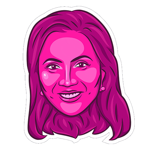 Pink Sticker