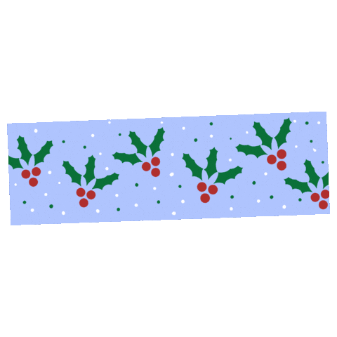 Christmas Holly Sticker