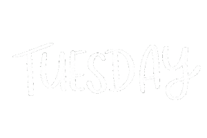 Days Of The Week Tuesday Sticker