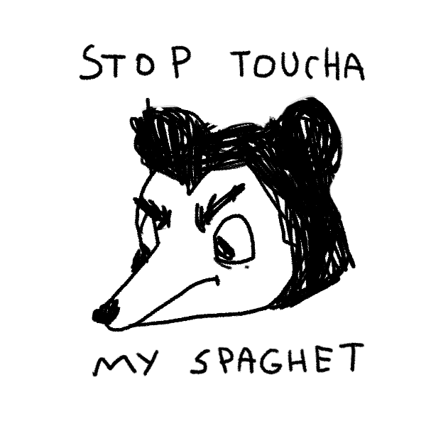 Sad Spaghetti Sticker